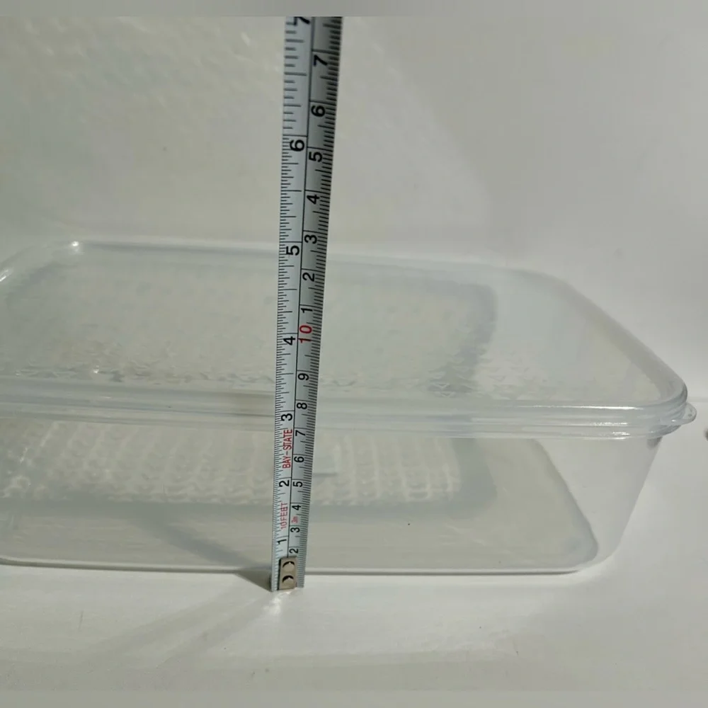 Mini Ice Cube 3 Trays 1 Bin Lid Scoop Dorm Freezer Bar Small Round 76 Cube Trays